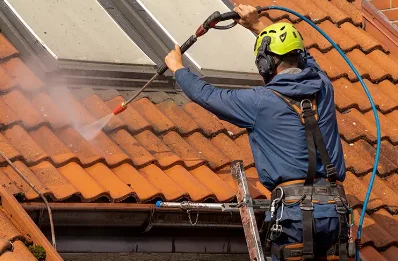 Démoussage et hydrofuge de toiture à Villac